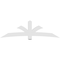 Ekena Millwork Davenport Architectural Grade PVC Gable Bracket, 96"W x 28"H x 4"D x 6"F, 7/12 Pitch GBP096X28X0406DAV00 - alternate 5